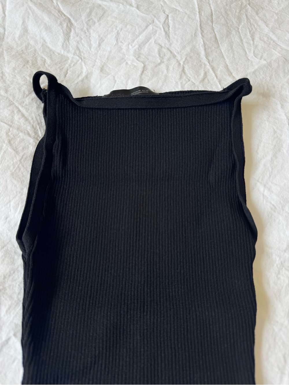 Zara Ribbed Knit Halter Top - Picture 3 of 7